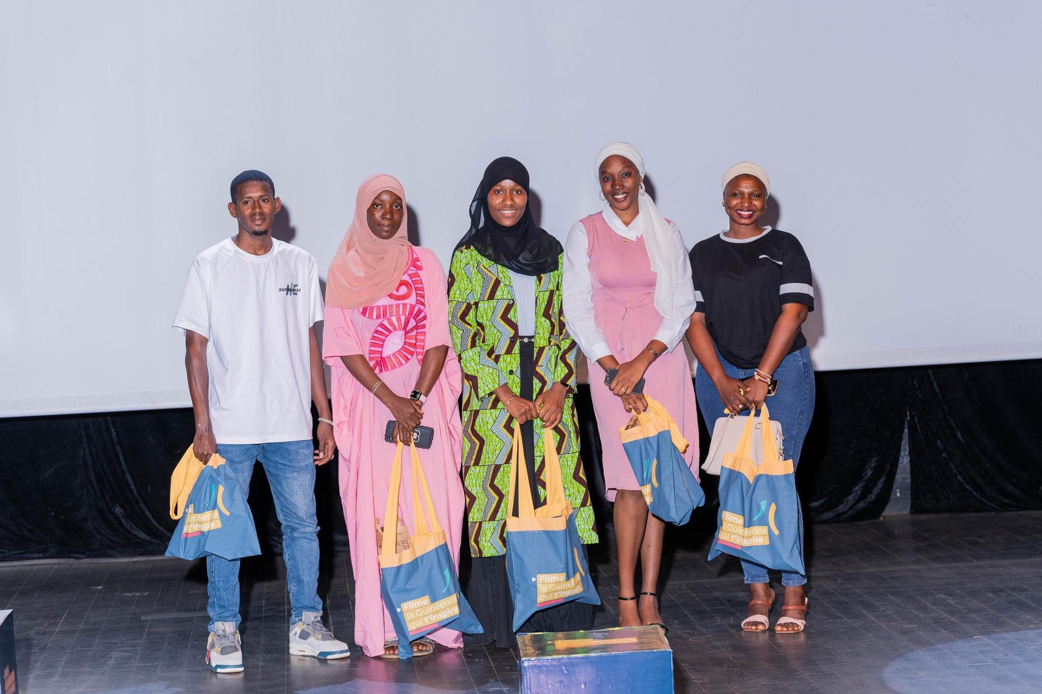 "Filme la Guinéenne qui t’inspire" : les lauréats de la troisième édition recompensés par ABLOGUI